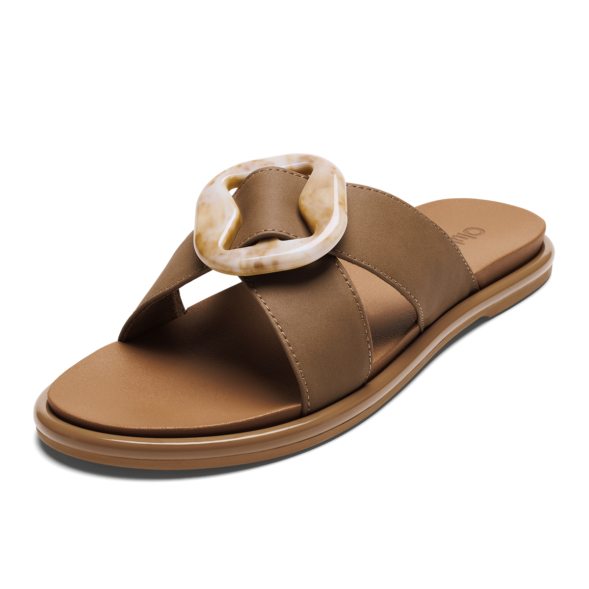 Lai Slide Women's Versatile Slide Sandals - Tan
