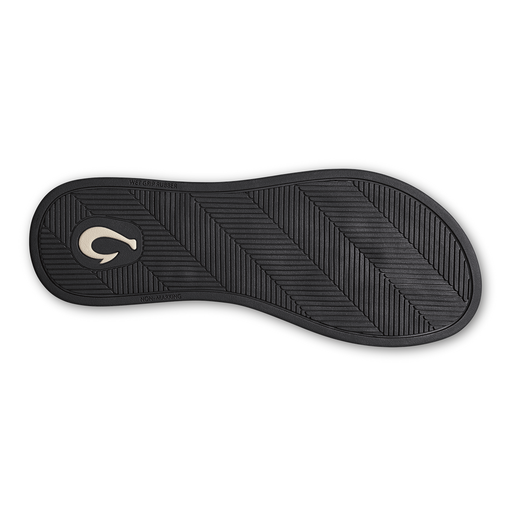 Uiki Women's Beach Sandals - Bright White / Lava Rock