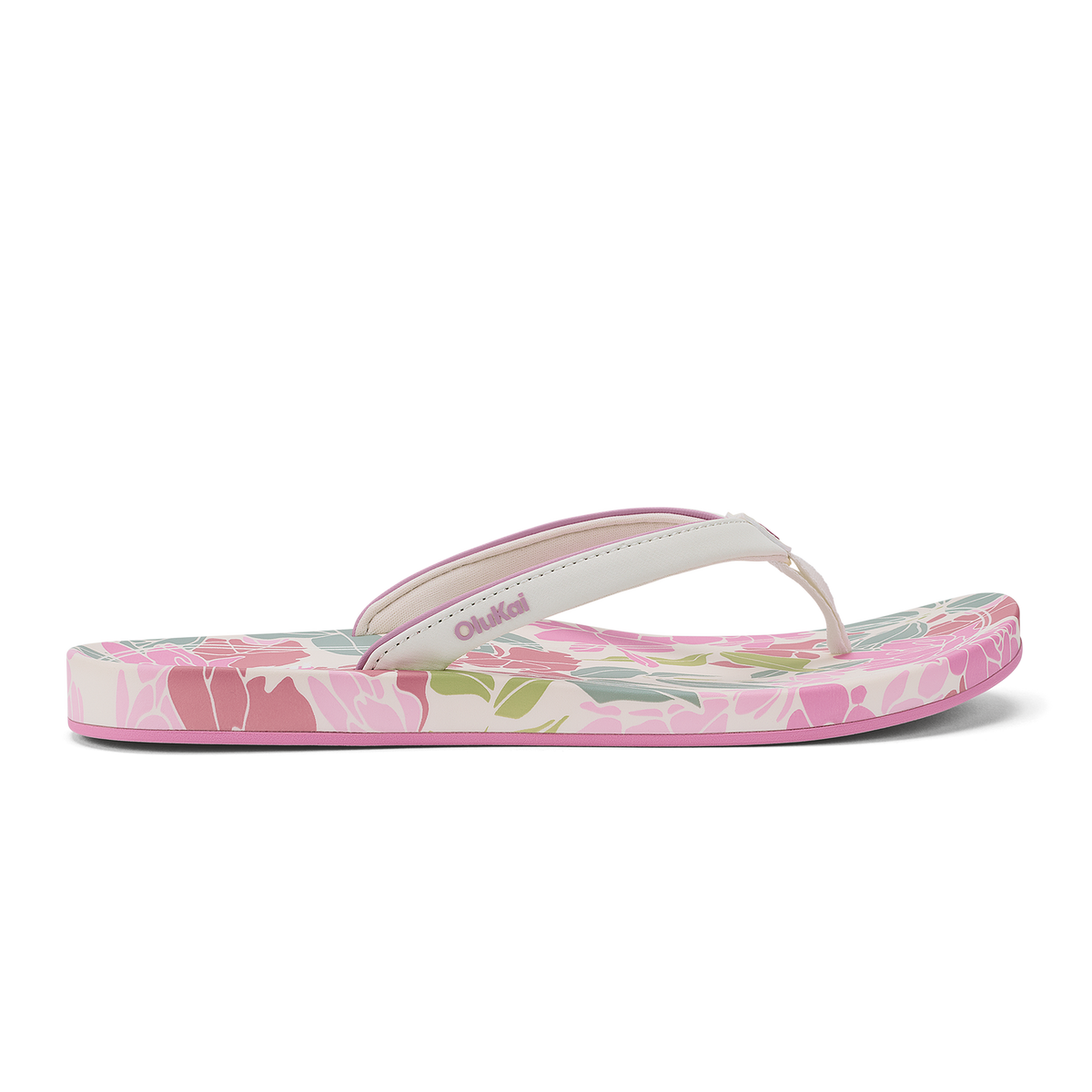 Uiki Women's Beach Sandals - White Sand / Pa'i