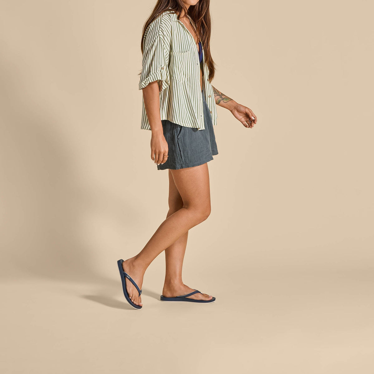 Uiki Women's Beach Sandals - Mood Indigo