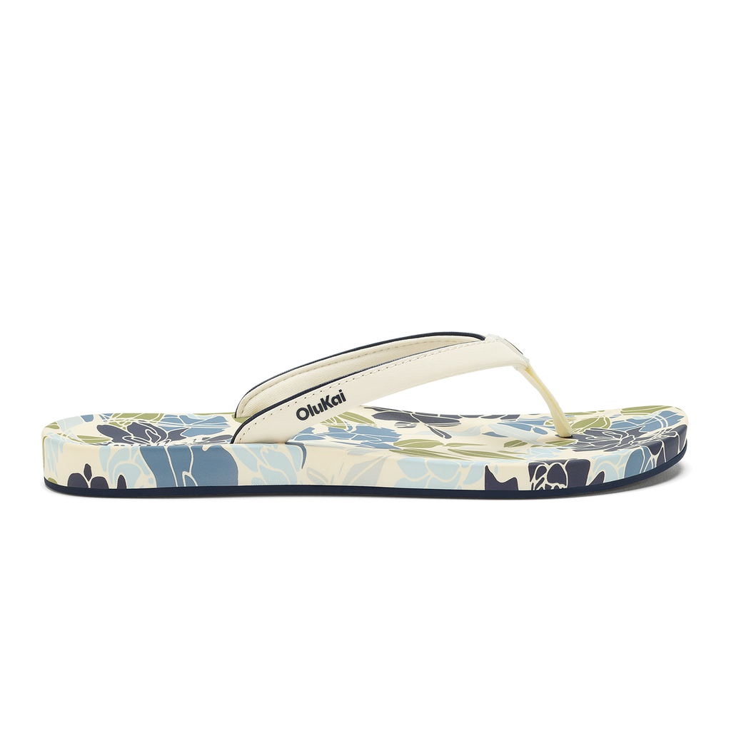Uiki Women's Beach Sandals - Mood Indigo / Pa'i