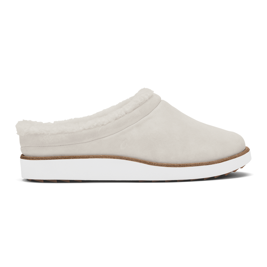 Mani Women's Leather Mule Slippers - Puka / Golden Sand