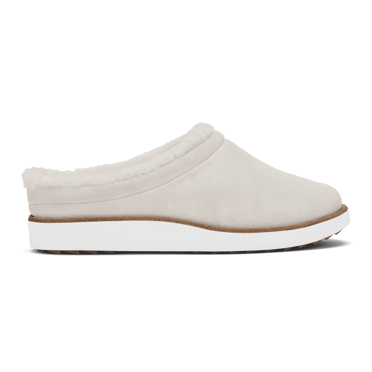 Mani Women's Leather Mule Slippers - Puka / Golden Sand