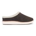 Mani Women's Leather Mule Slippers - Dark Oak / Golden Sand