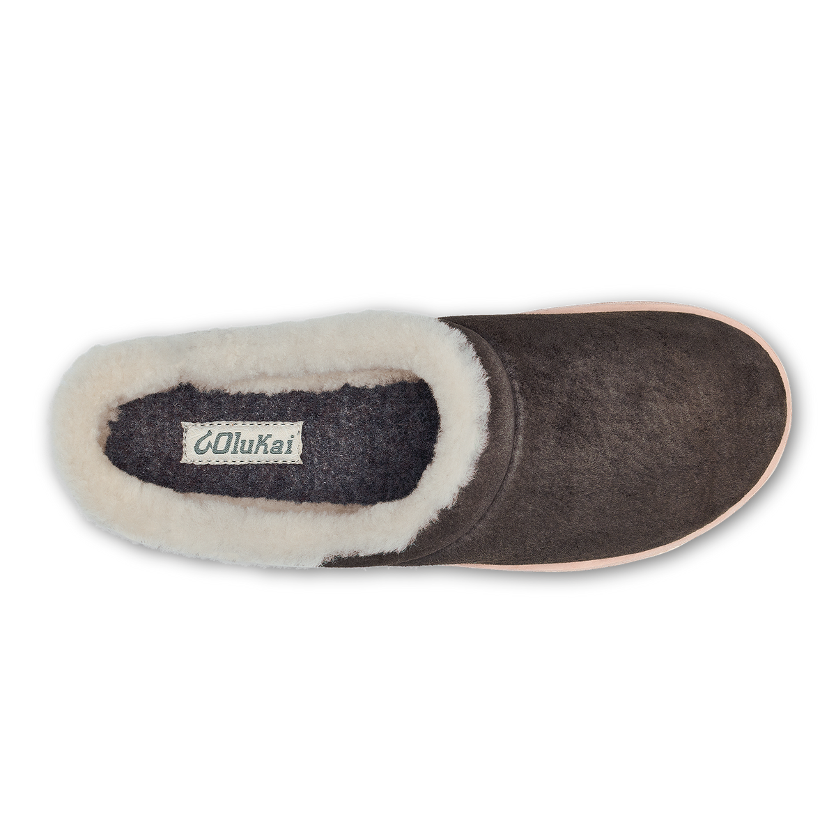 Mani Women's Leather Mule Slippers - Dark Oak / Golden Sand