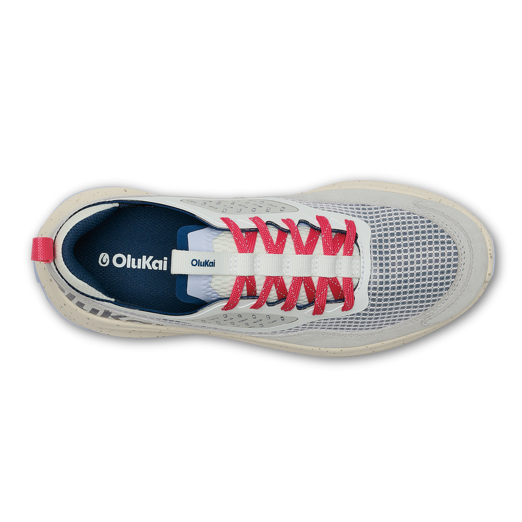 Makiki Women's All-Terrain Athletic Shoes - Bright White / Coastal Blue