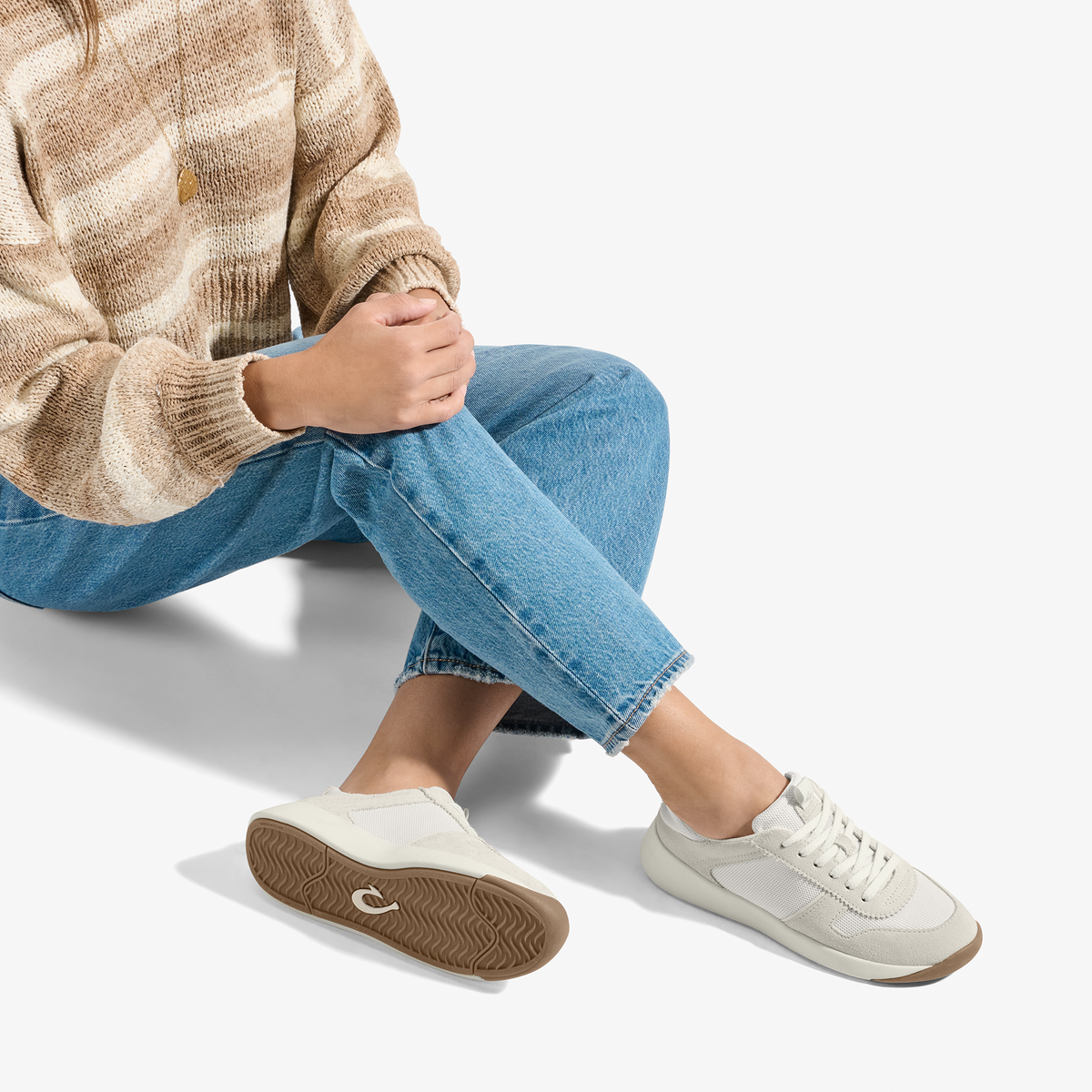 Kaulele Mesh Tapa White Sand Women's Mesh Shoes - Tapa / White Sand