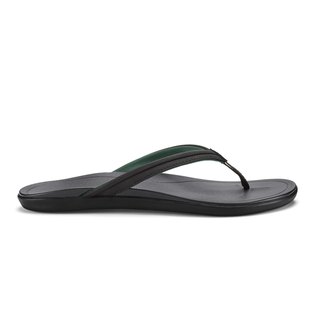 Hoopio Malua Women's Beach Sandals - Lava Rock / Lava Rock