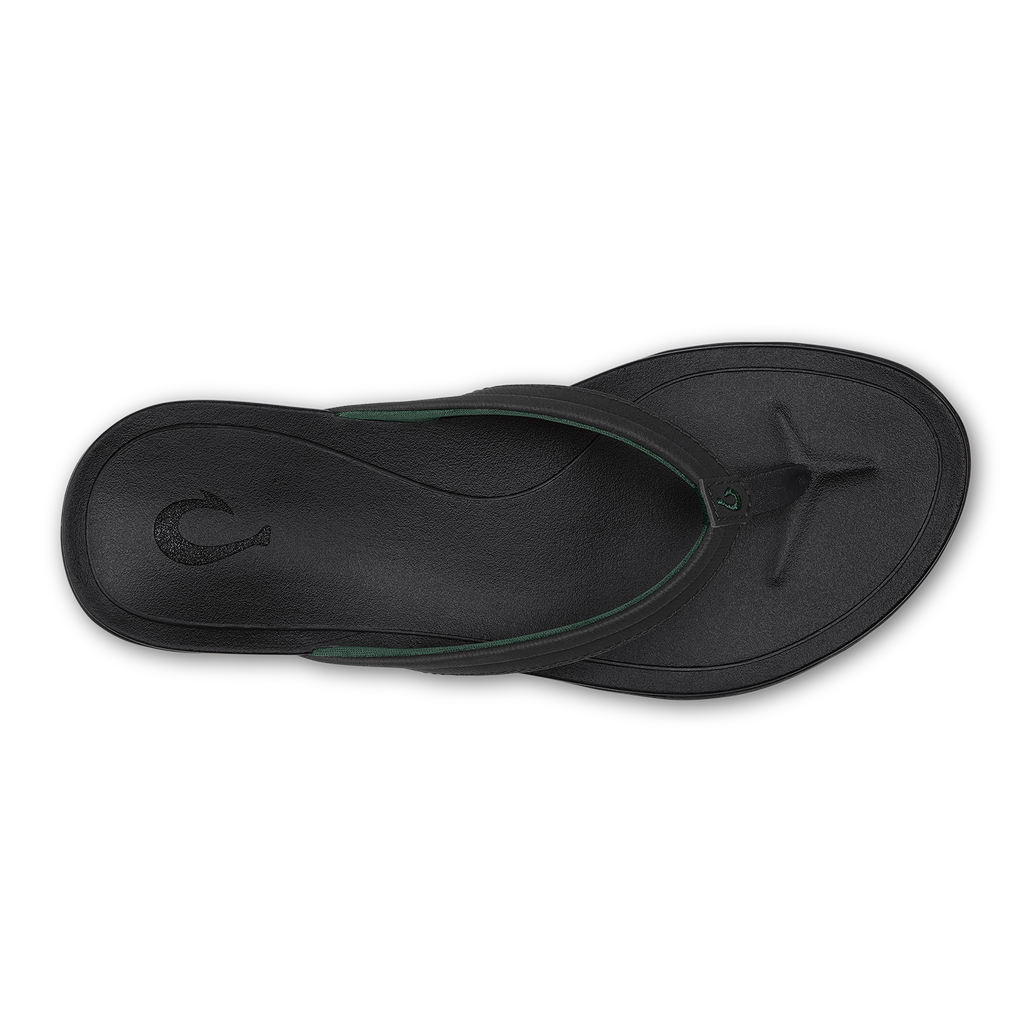 Hoopio Malua Women's Beach Sandals - Lava Rock / Lava Rock