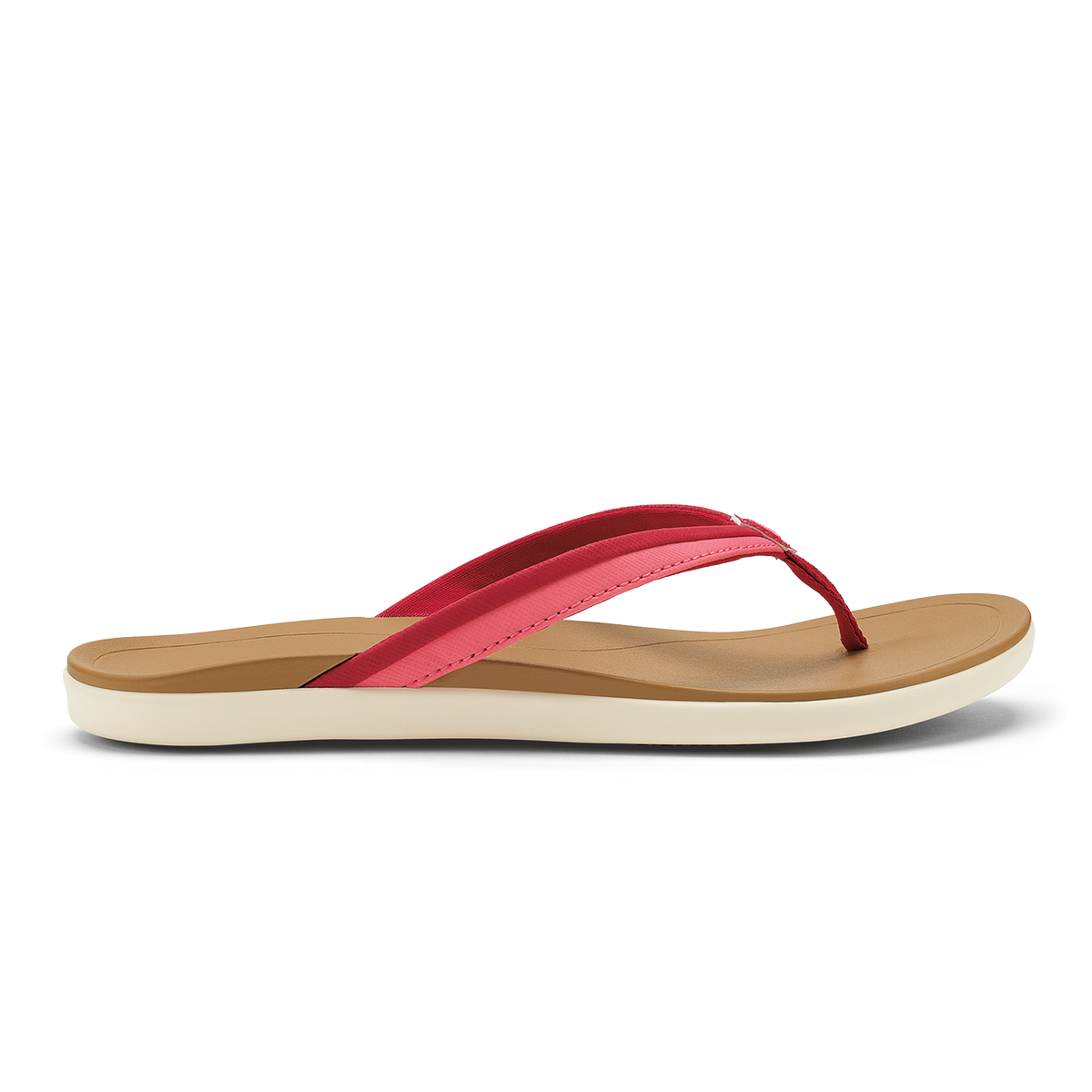 Hoopio Malua Women's Beach Sandals - Mystic Berry / Hot Pink