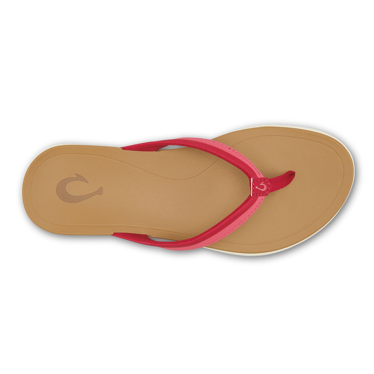 Hoopio Malua Women's Beach Sandals - Mystic Berry / Hot Pink