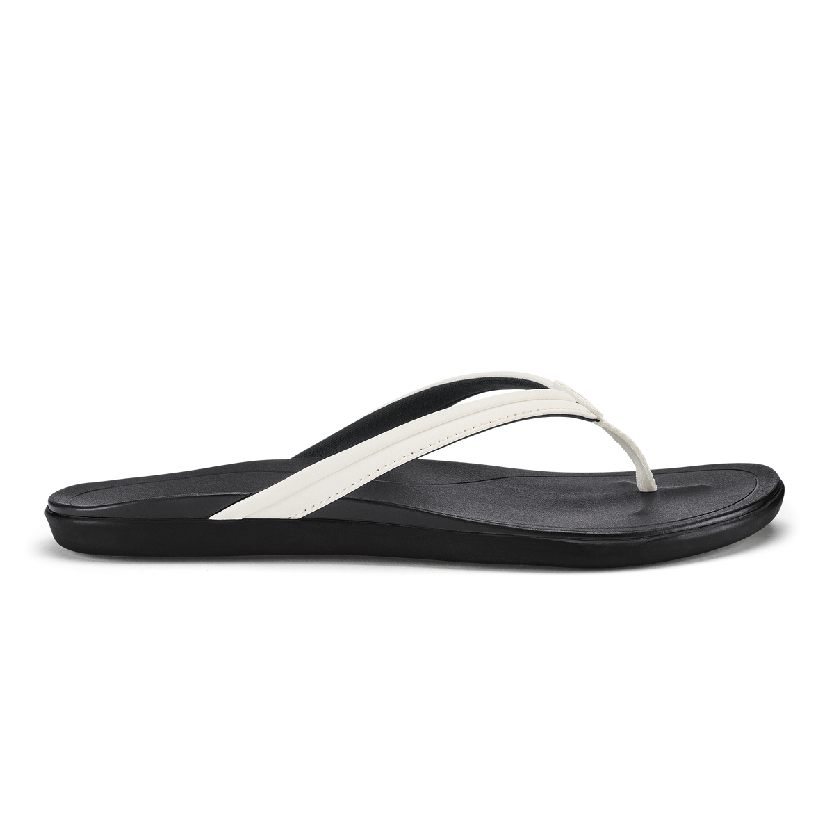 Hoopio Malua Women's Beach Sandals - Bright White / Bright White