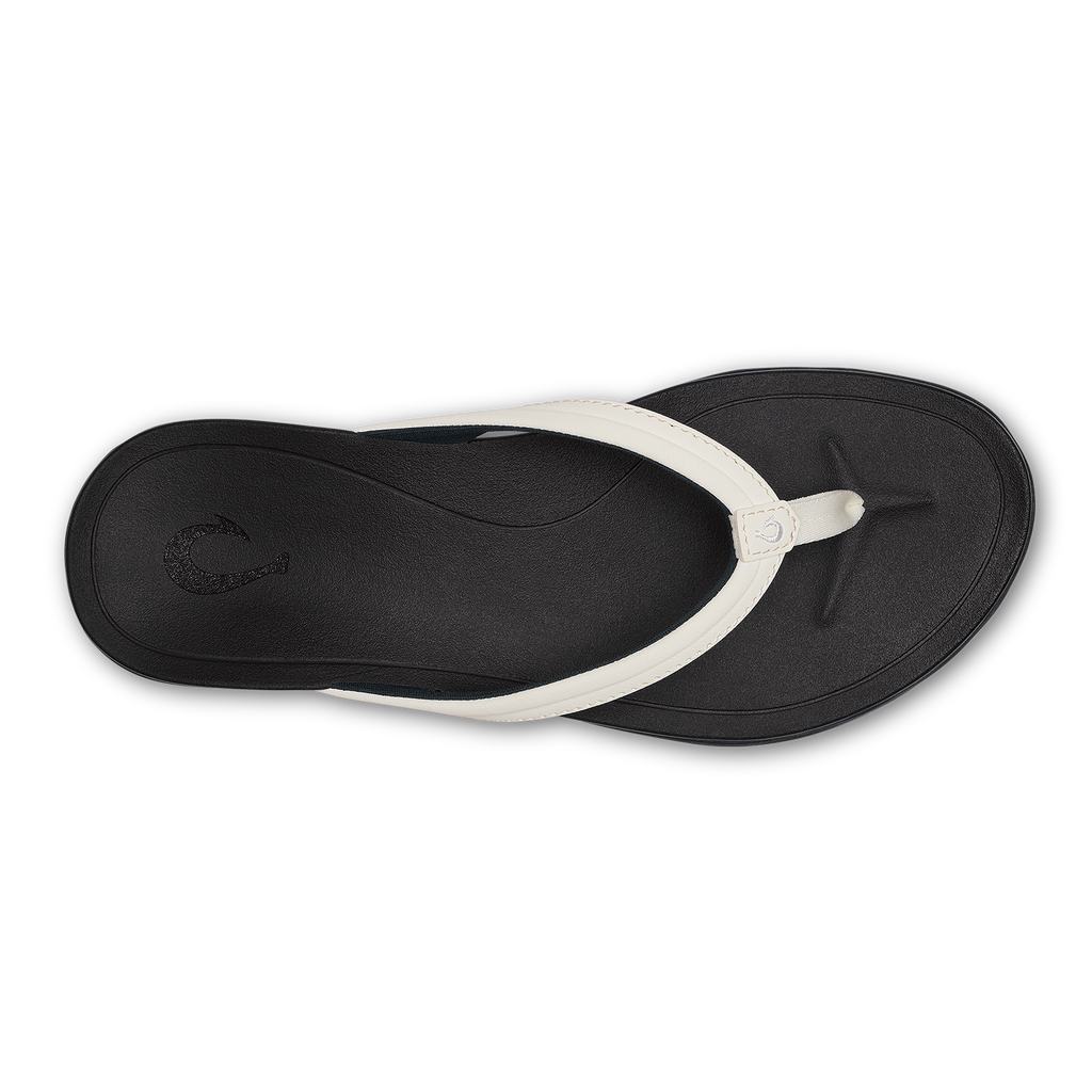 Hoopio Malua Women's Beach Sandals - Bright White / Bright White