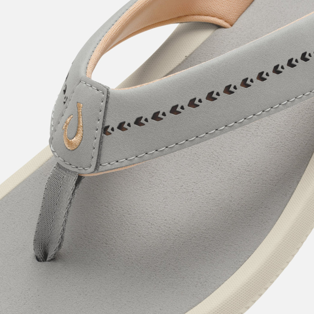Ulele Women's Beach Sandals - Ash / Ash