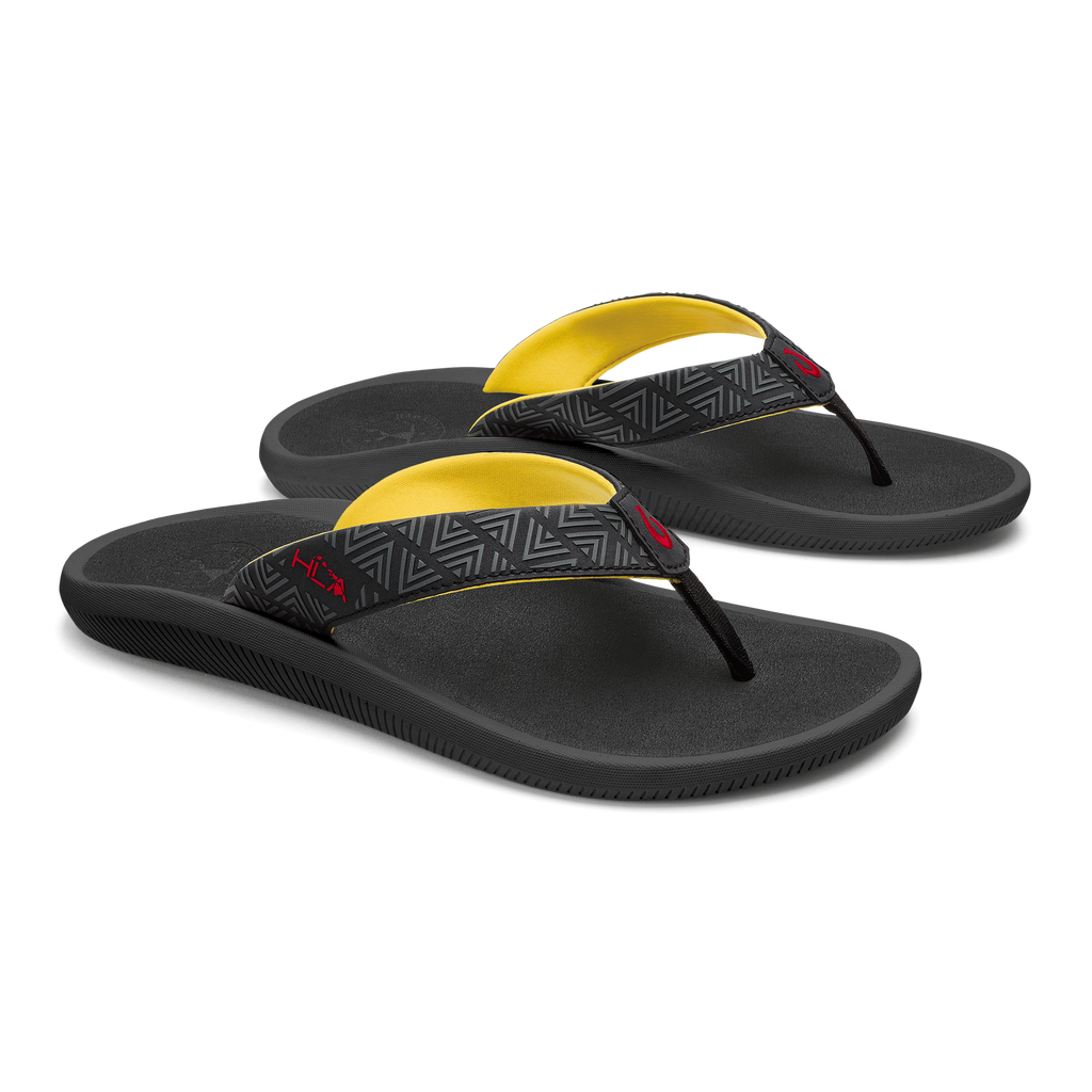 Ulele Women's Beach Sandals - Black / Hla