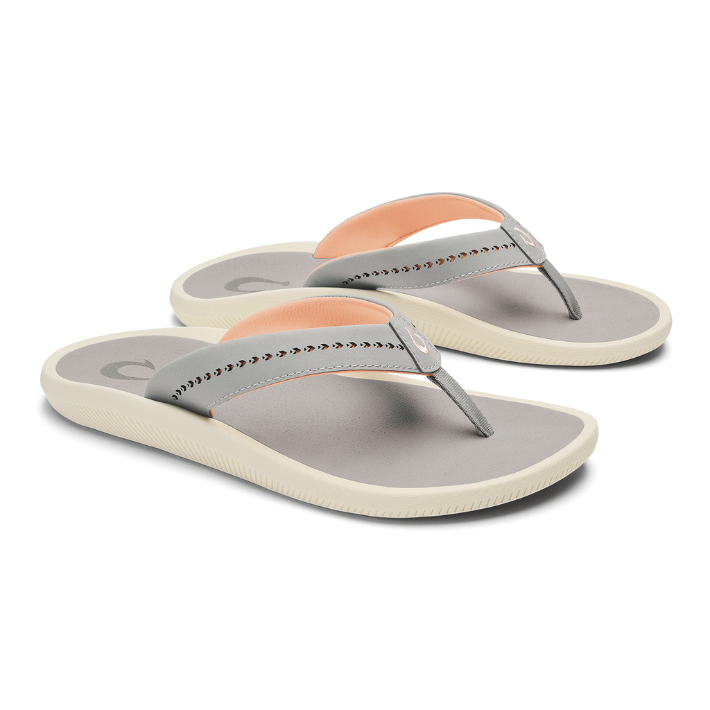 Ulele Women's Beach Sandals - Ash / Ash