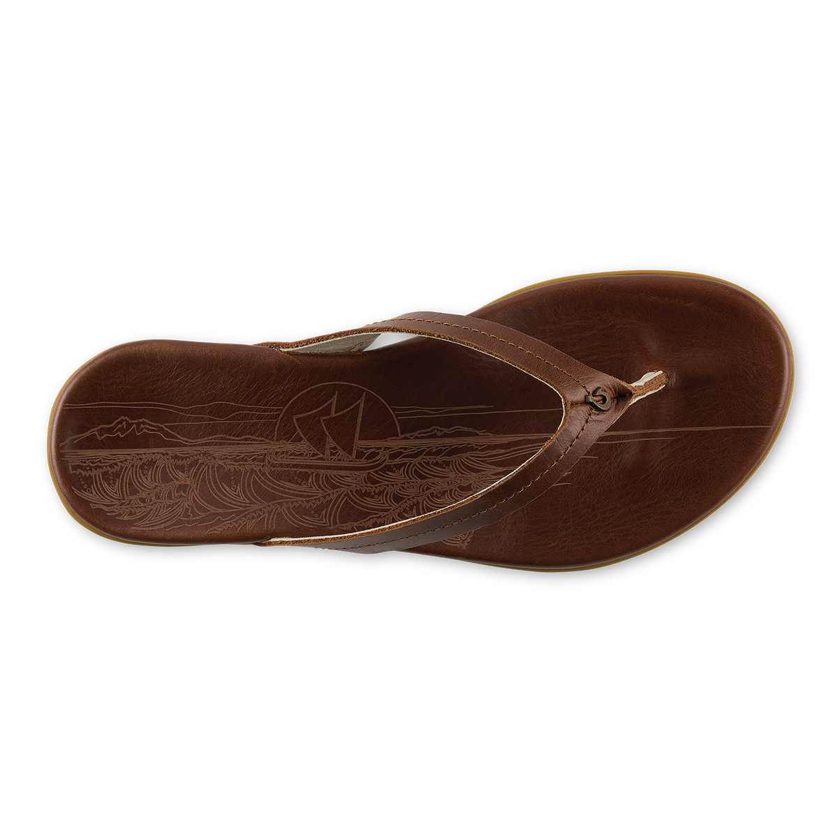 Hokulea Kia Women's Beach Sandals - Toffee / Toffee