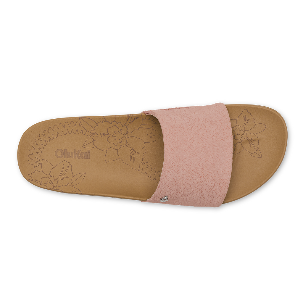 Kipea Pono Women's Slide Sandals - Soft Pink / Warm Sand