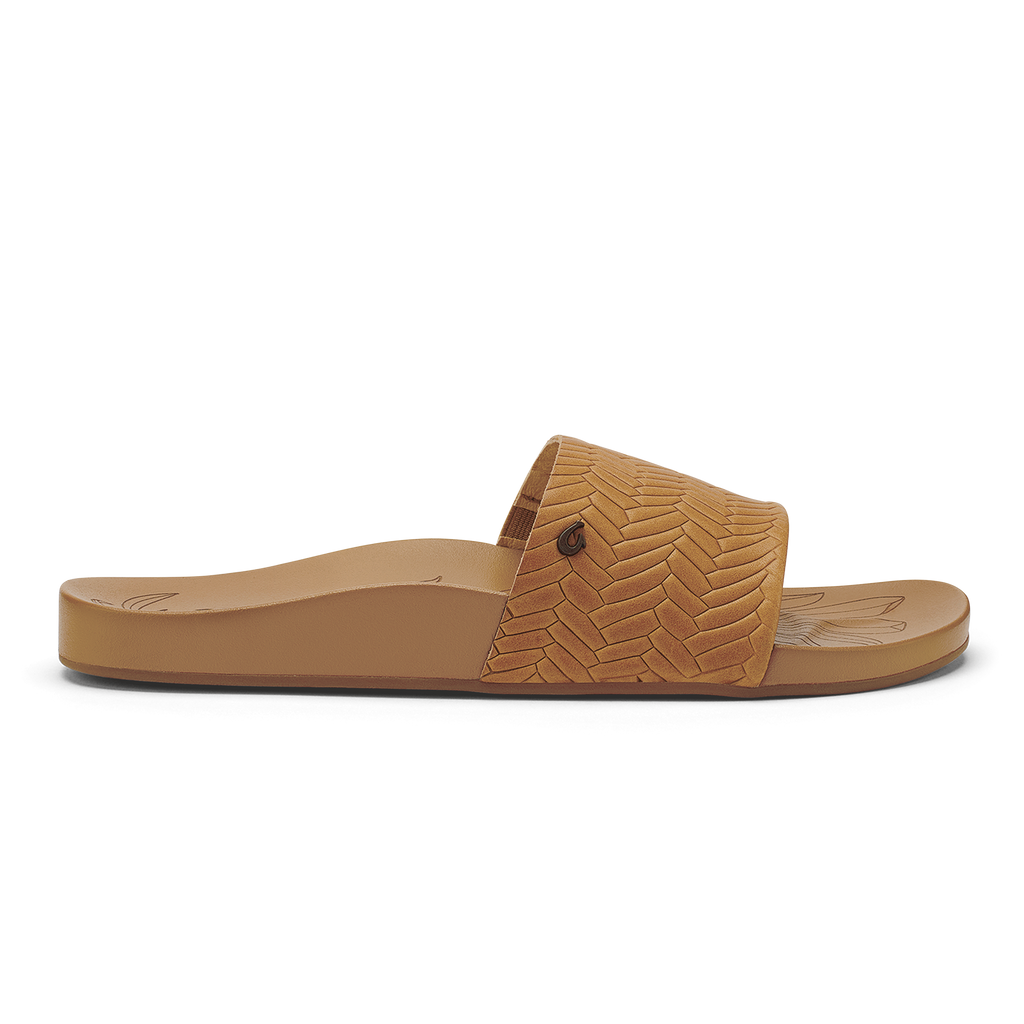 Kipea Pono Women's Slide Sandals - Sahara / Weave