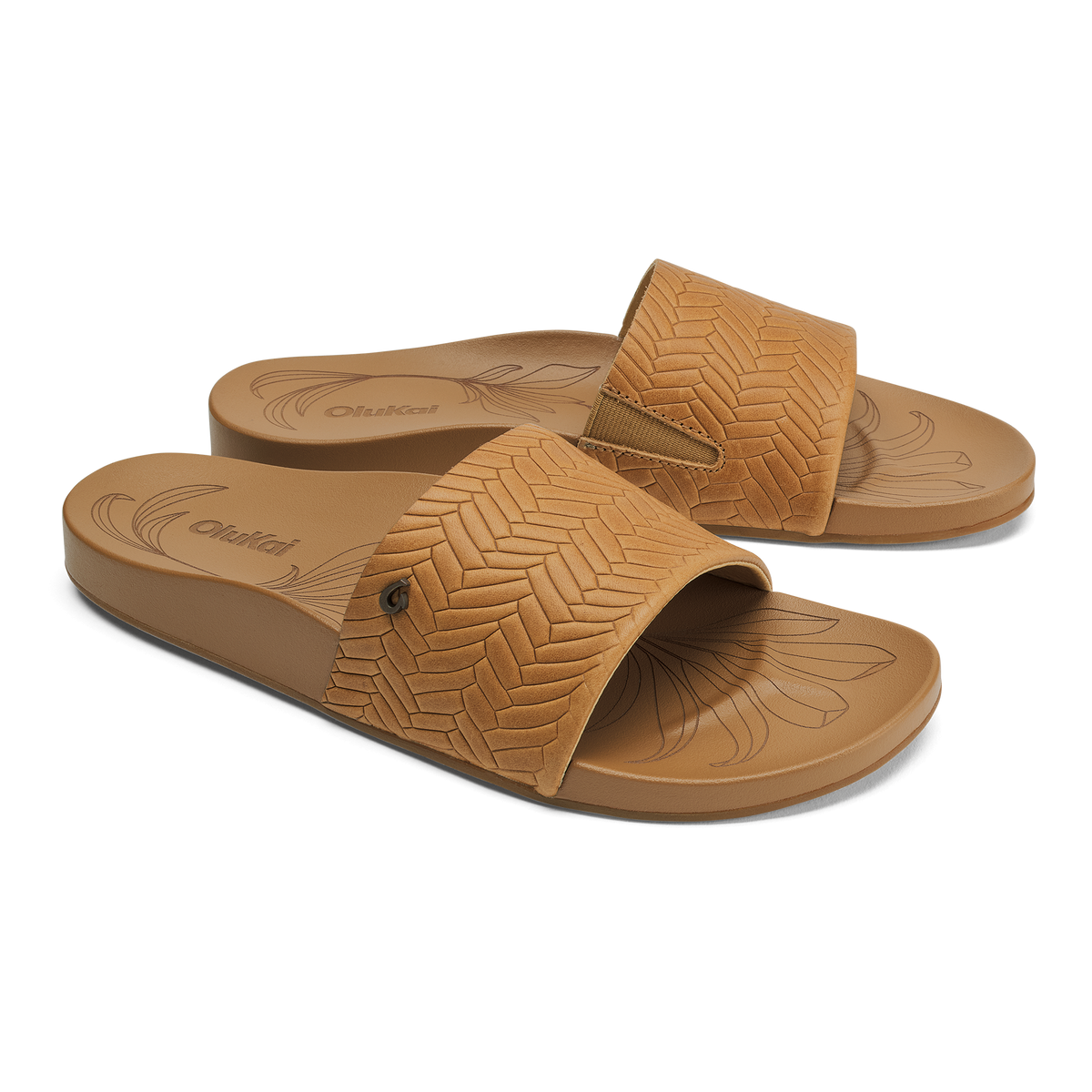 Kipea Pono Women's Slide Sandals - Sahara / Weave