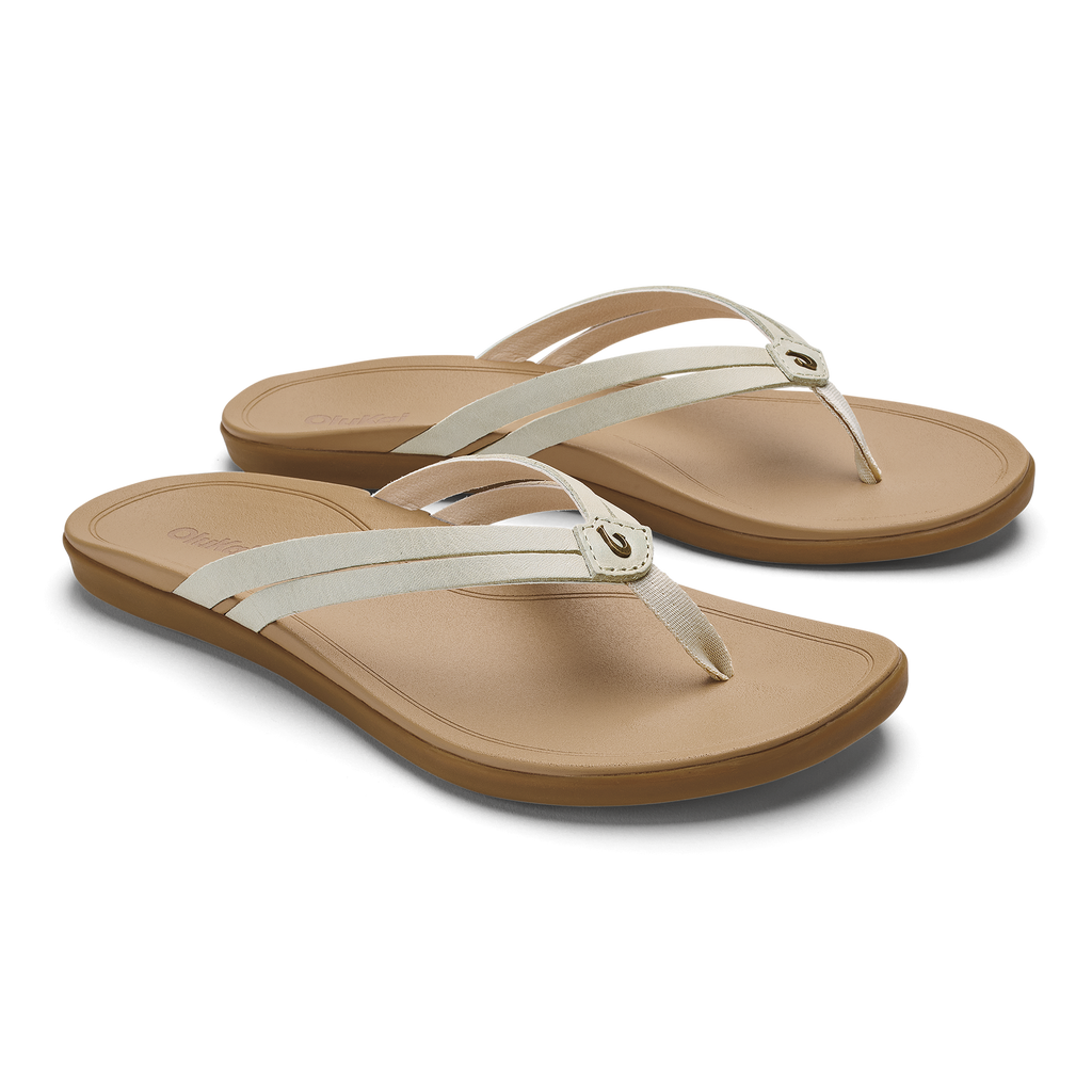 Hoopio Hui Women's Beach Sandals - Tapa / Warm Sand