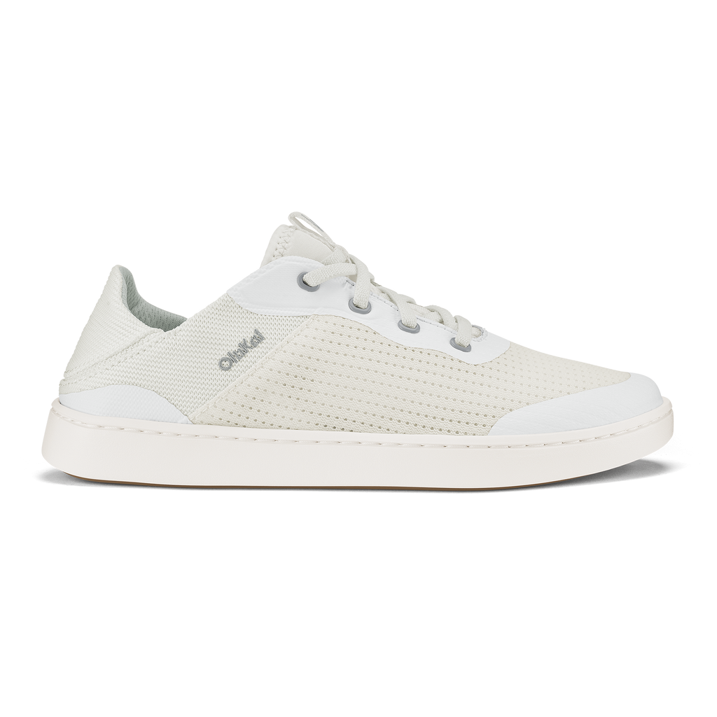 Kahakai Women's Breathable Boat Shoes - Bright White / Bright White