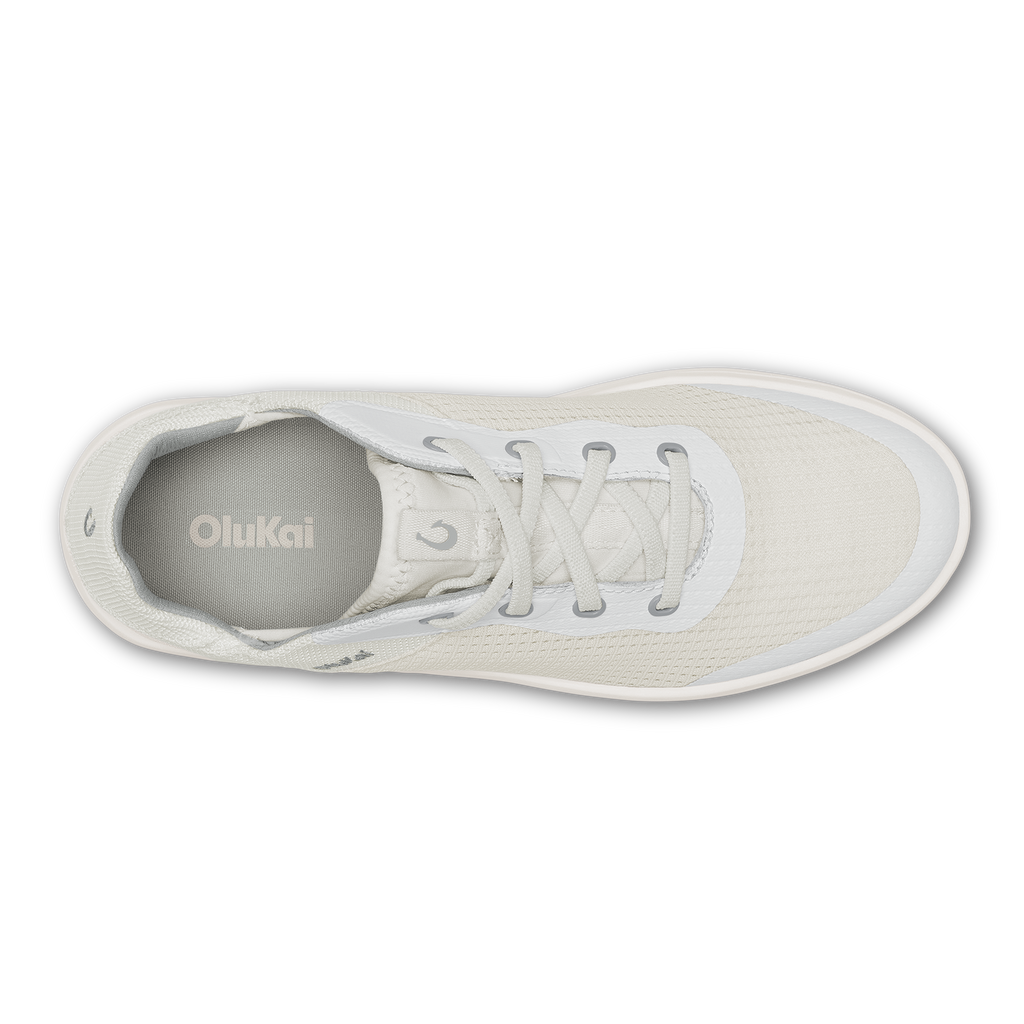 Kahakai Women's Breathable Boat Shoes - Bright White / Bright White