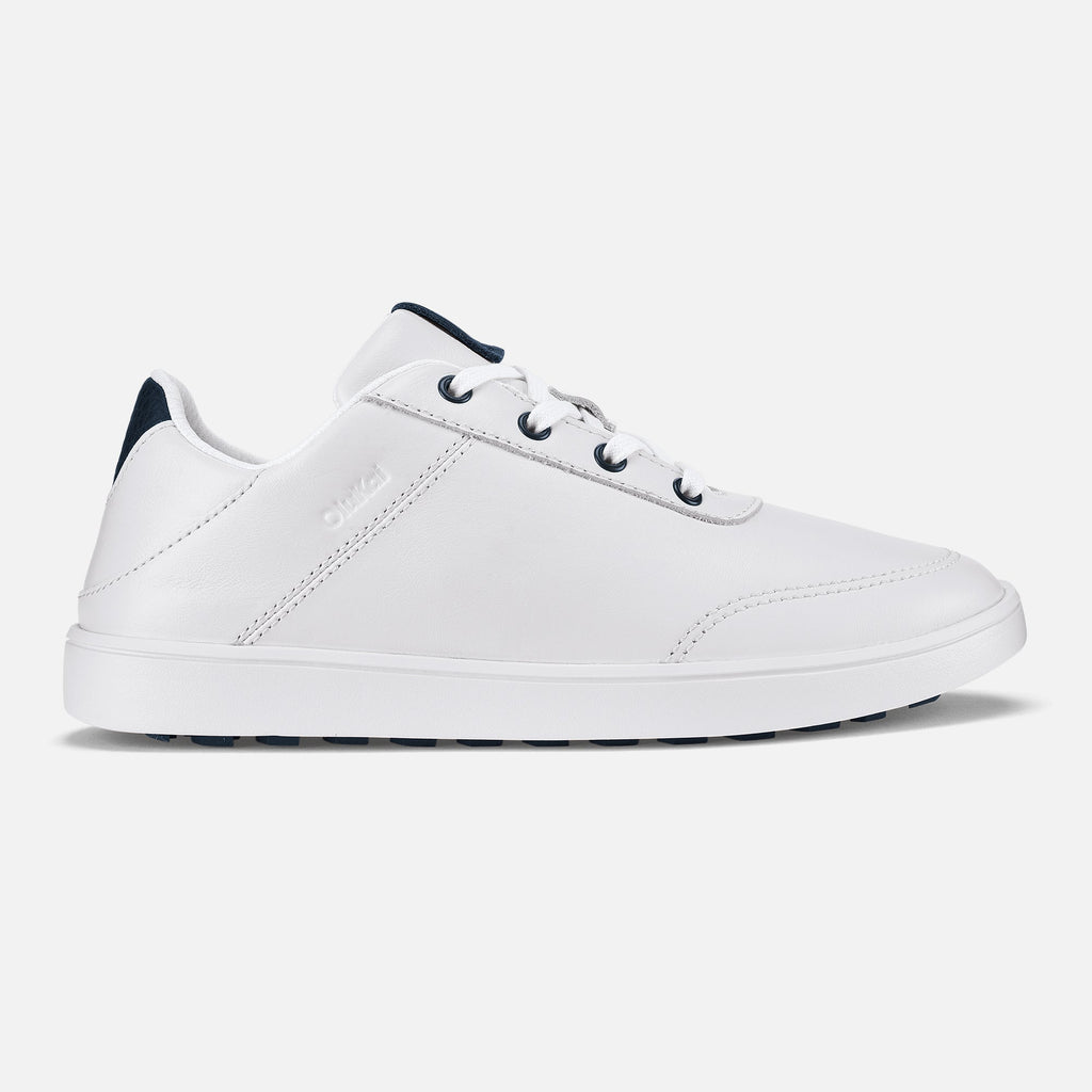 Puakea Women's Golf Shoes - Bright White / Trench Blue