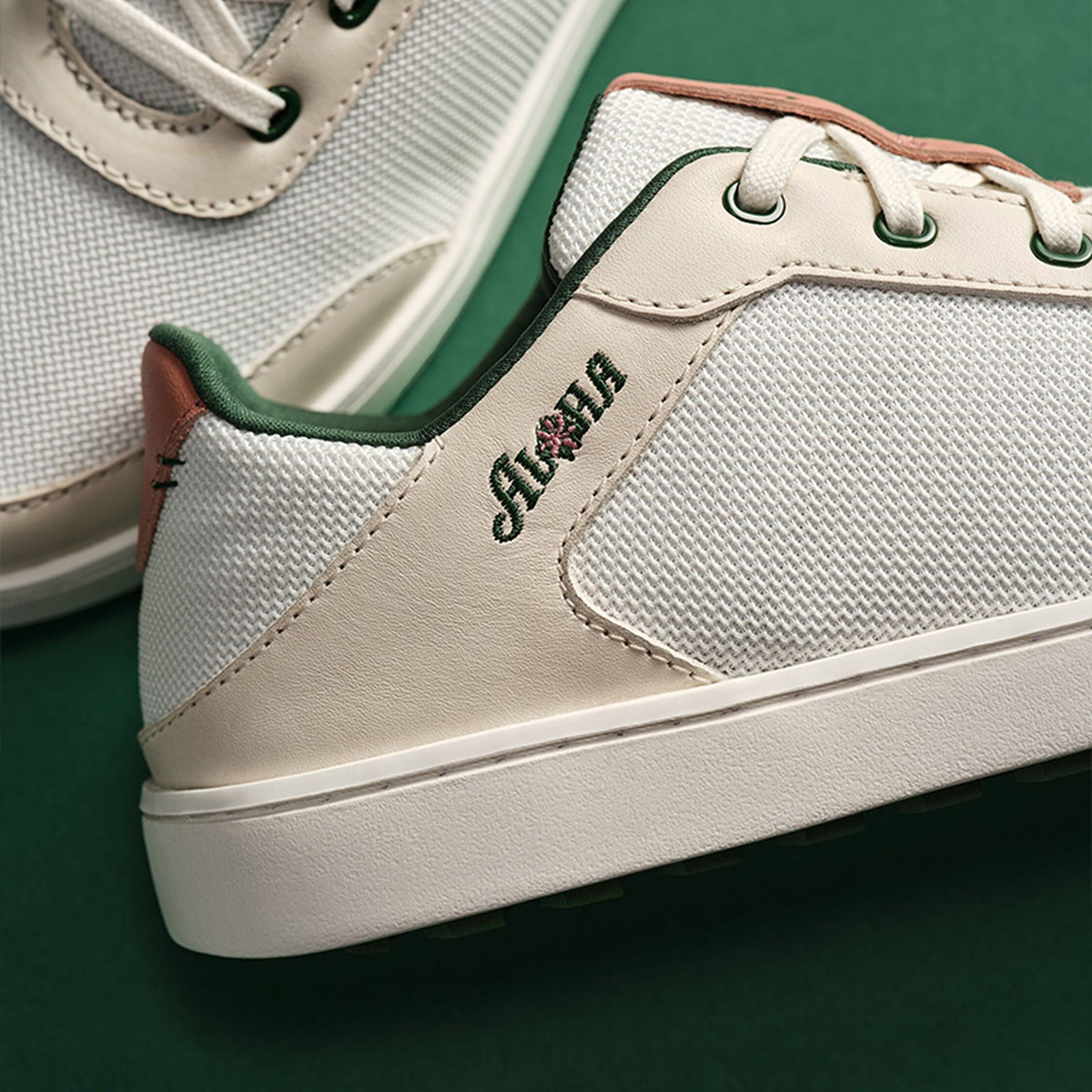 Kiahuna Women's Golf Shoes - White Sand / White Sand