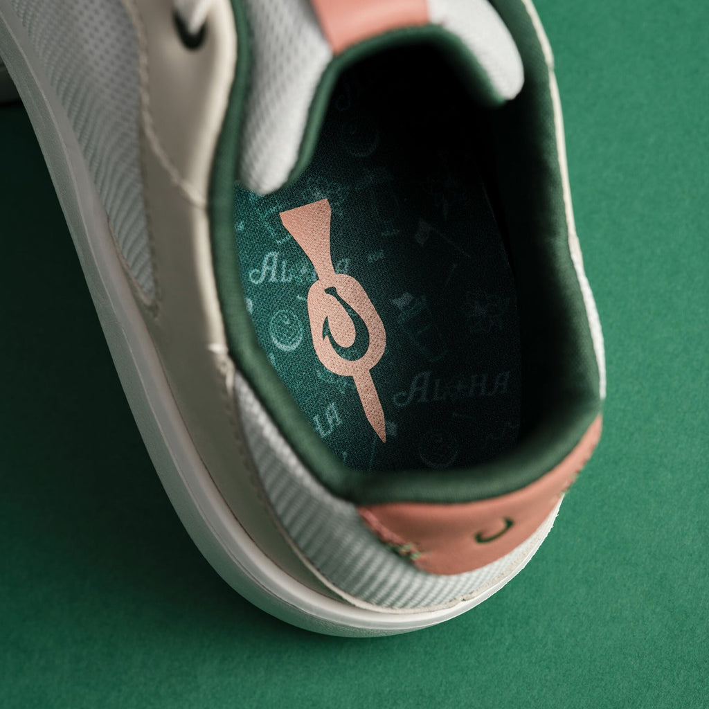 Kiahuna Women's Golf Shoes - White Sand / White Sand