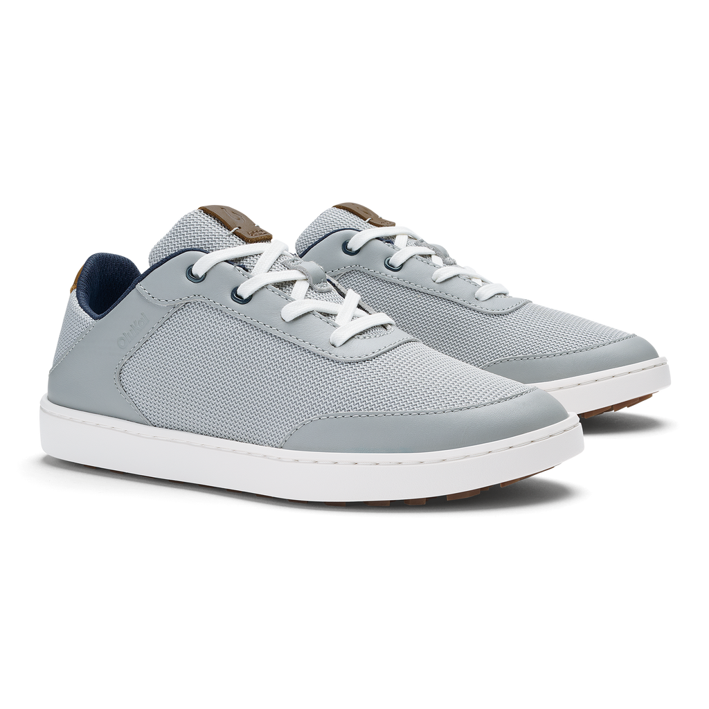 Kiahuna Women's Golf Shoes - Cloud Grey / Tan