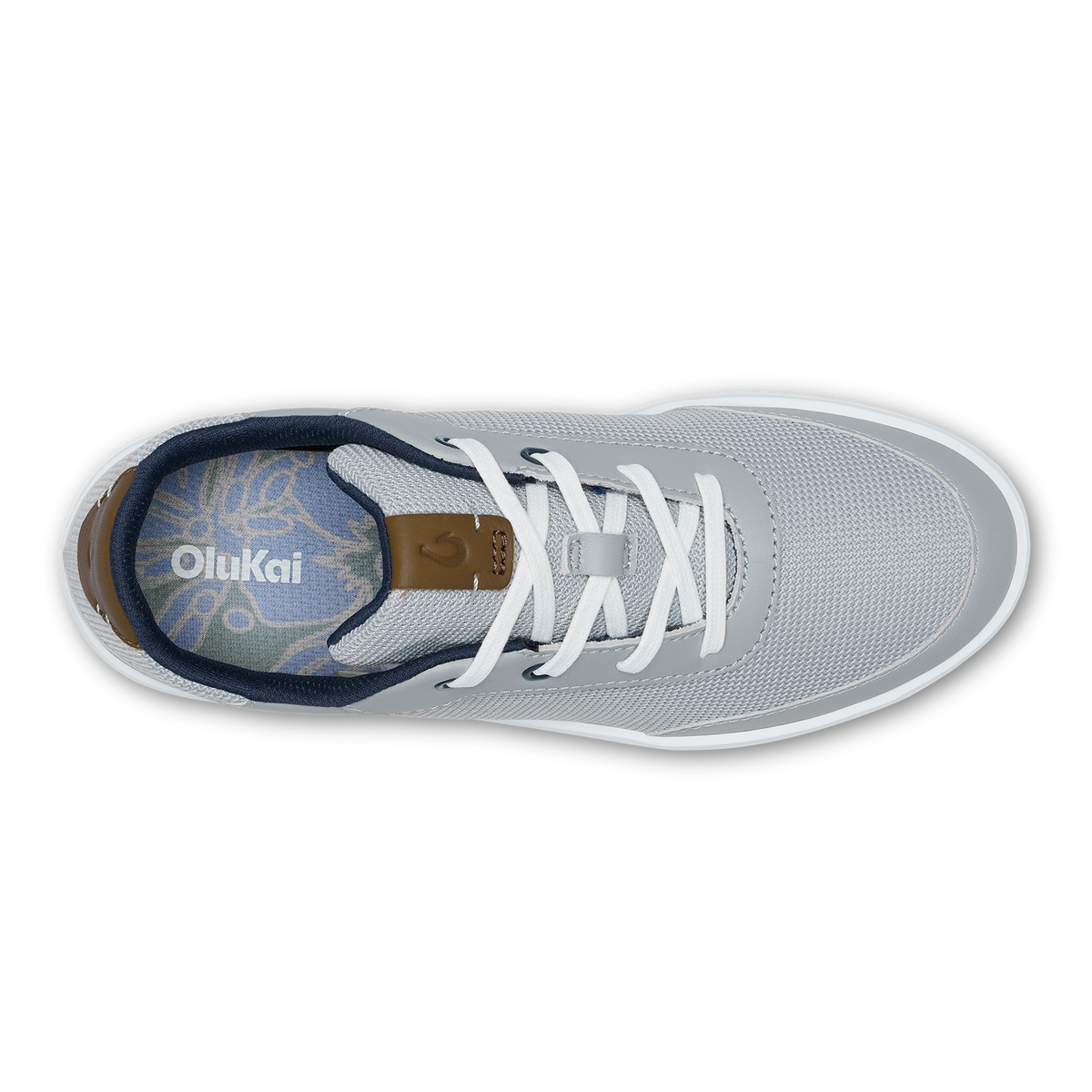Kiahuna Women's Golf Shoes - Cloud Grey / Tan