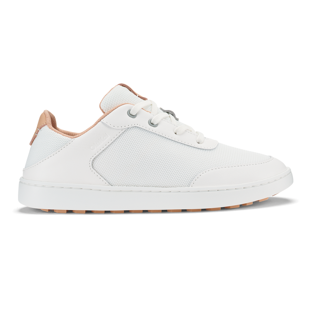 Kiahuna Women's Golf Shoes - Bright White / Cantalope