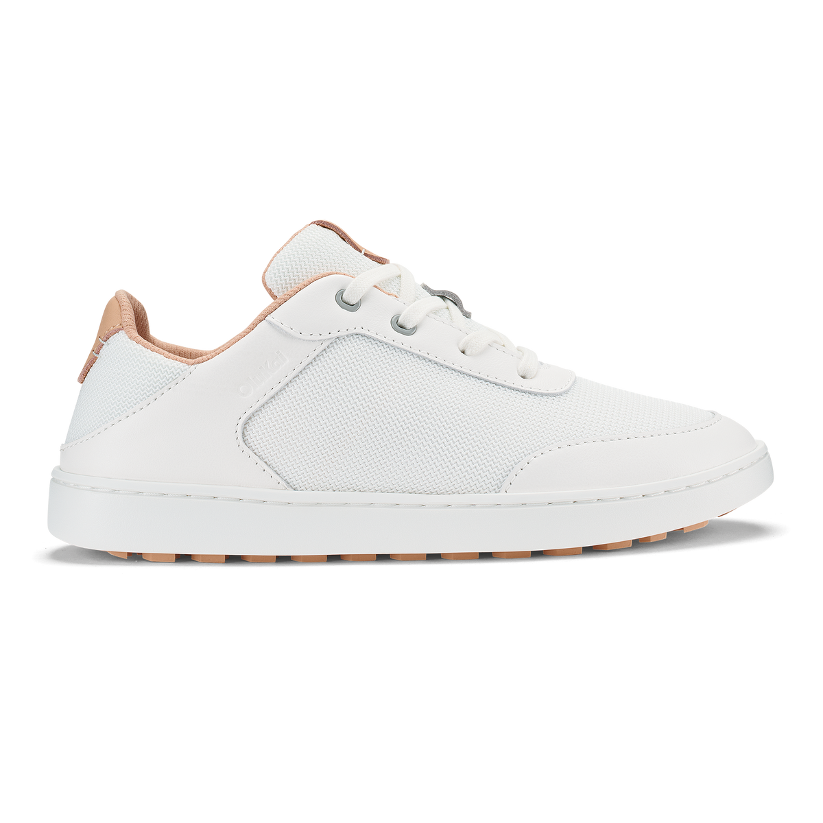 Kiahuna Women's Golf Shoes - Bright White / Cantalope