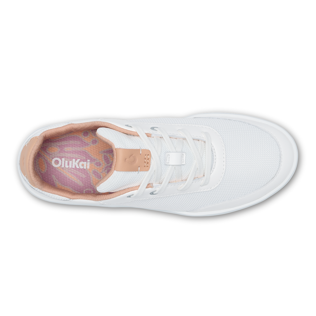 Kiahuna Women's Golf Shoes - Bright White / Cantalope
