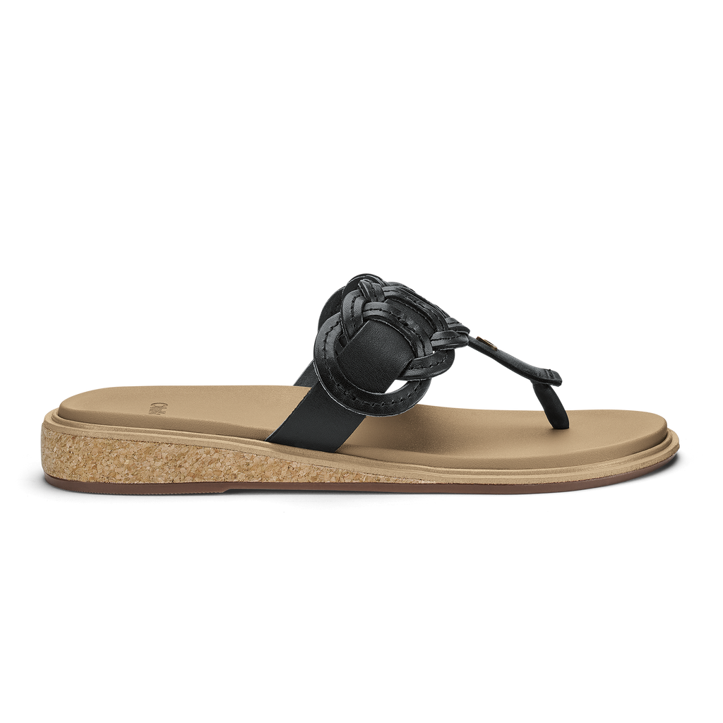 Kanani Vario Women's Beach Sandals - Black / Warm Sand