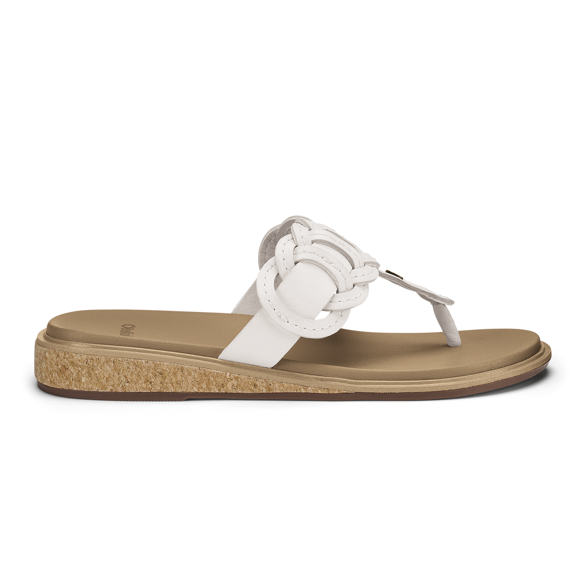 Kanani Vario Women's Beach Sandals - Bright White / Warm Sand
