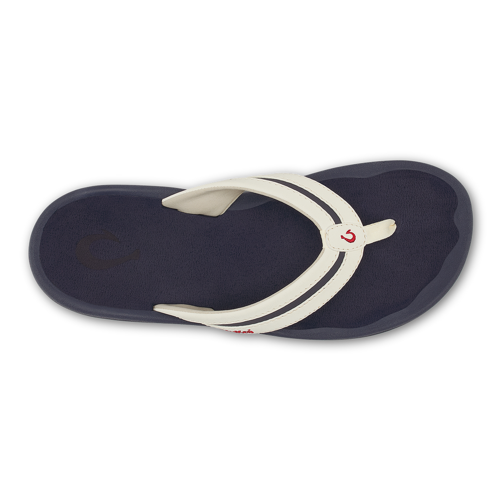 Ohana Palua Women's Beach Sandals - White Sand / Americana