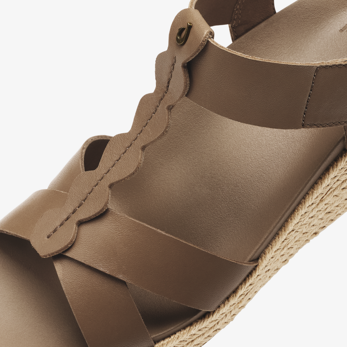 Ihi Women's Wedge Sandals - Tan / Tan