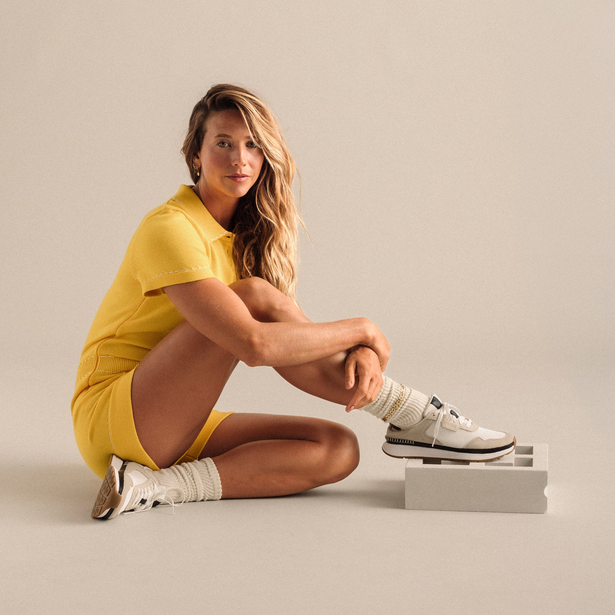 Koke Women's Sneakers - Bright White / Ecru