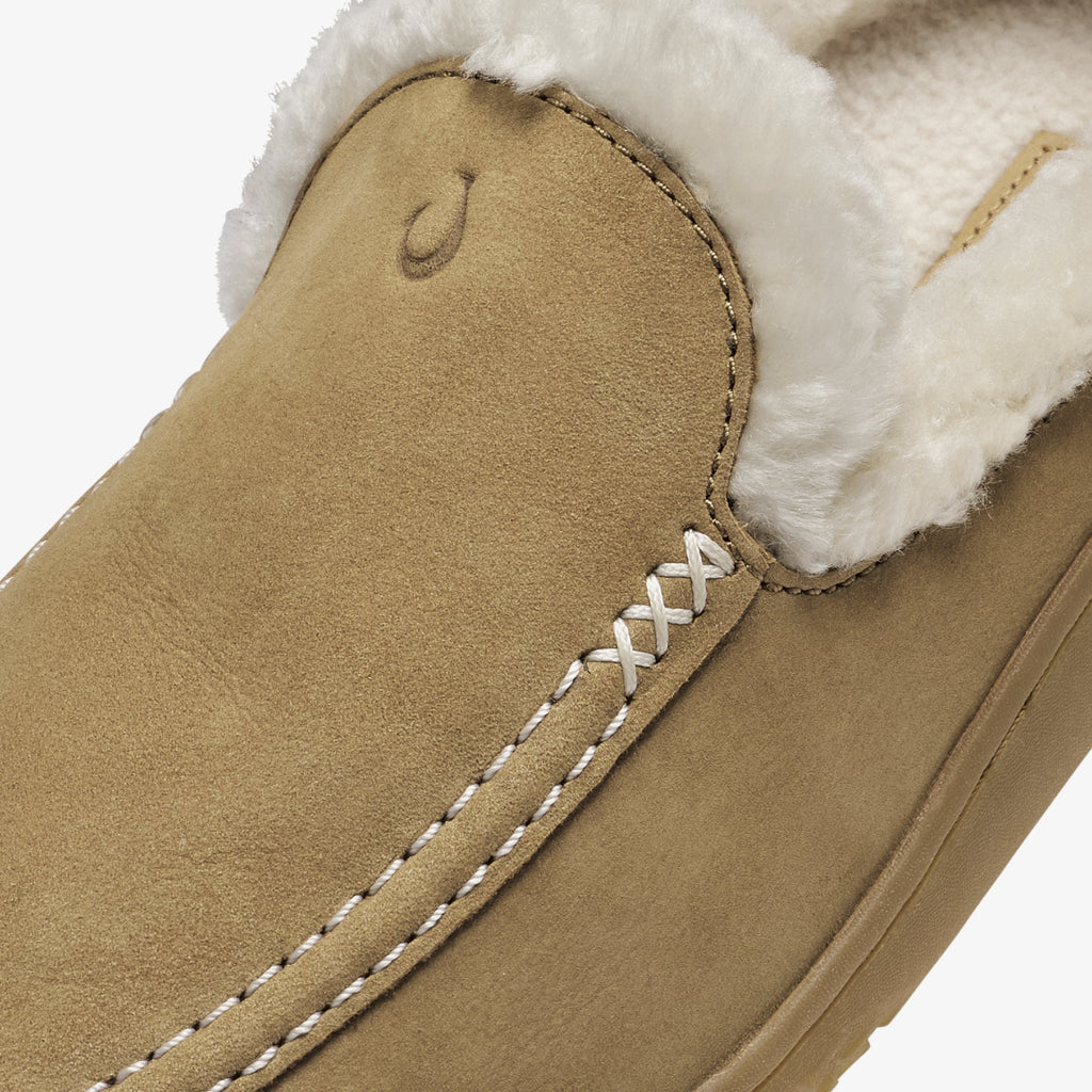 Nohea Kolo Women's Mule Slipper - Tan / Tan