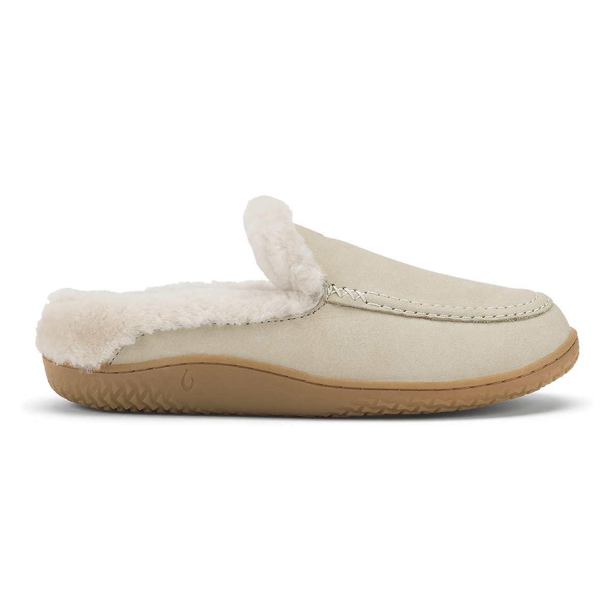 Nohea Kolo Women's Mule Slipper - Ecru / Ecru