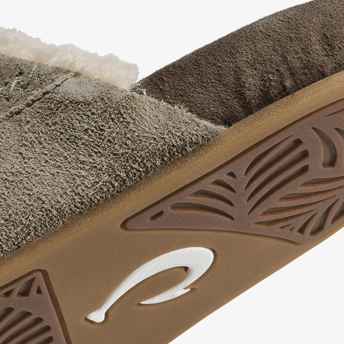 Kipea Malie Women's Mule Slipper - Walnut / Dark Java