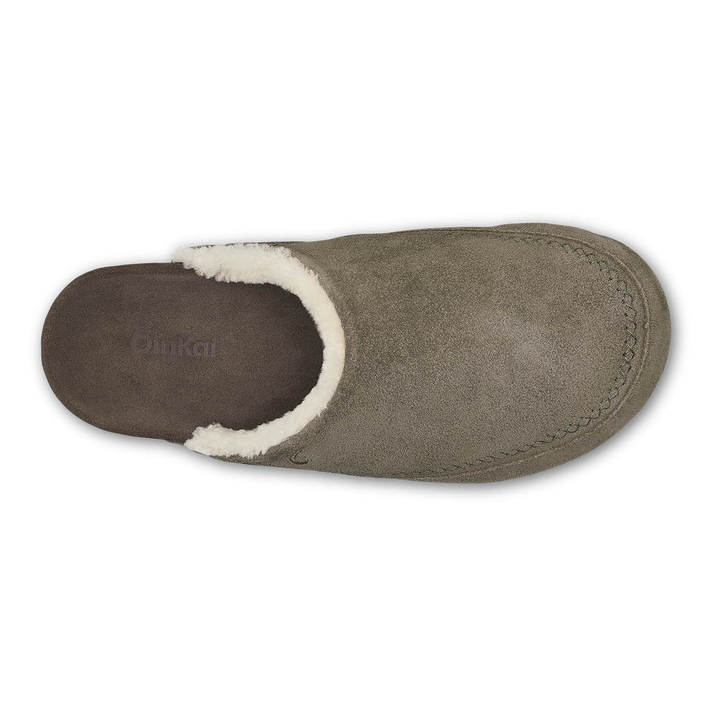 Kipea Malie Women's Mule Slipper - Walnut / Dark Java