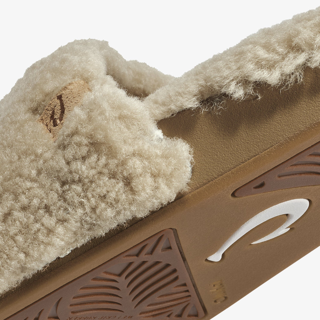 Kipea Ulana Women's Slide Sandals - Tan / Tan
