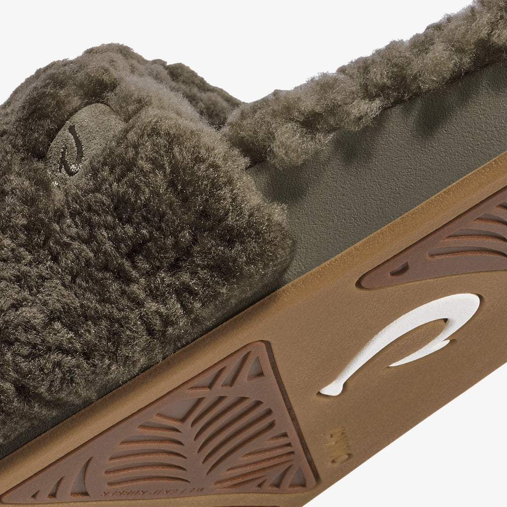 Kipea Ulana Women's Slide Sandals - Walnut / Walnut