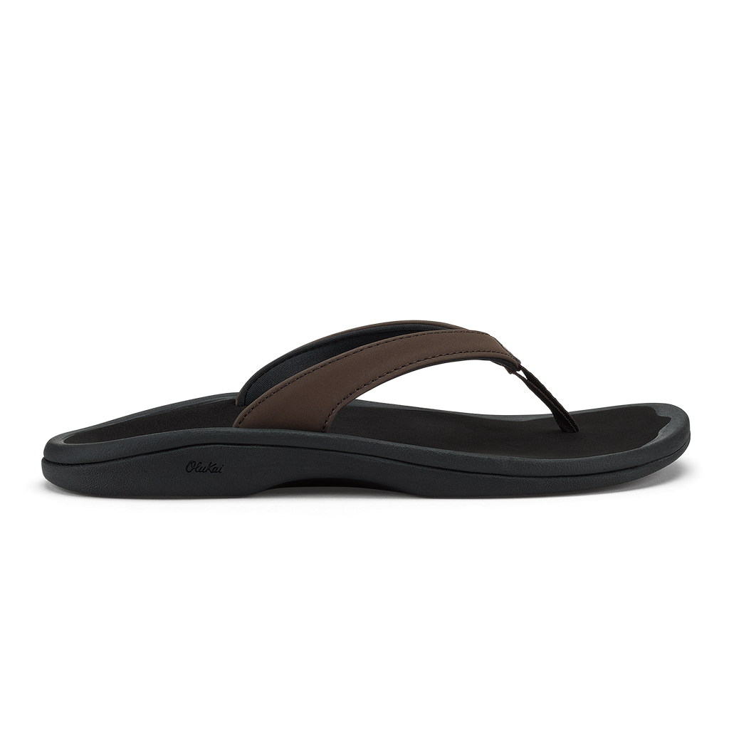 Ohana Lahi Women's Beach Sandals - Dk Java / Black