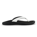 Ohana Lahi Women's Beach Sandals - White Sand / Black