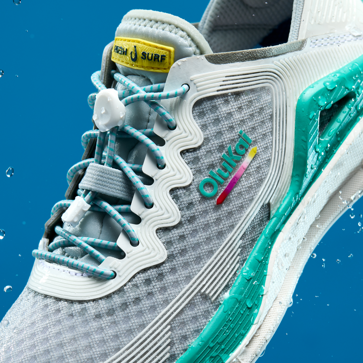 Ahi Women's Performance Marine Shoe - Cloud Grey / Bright White
