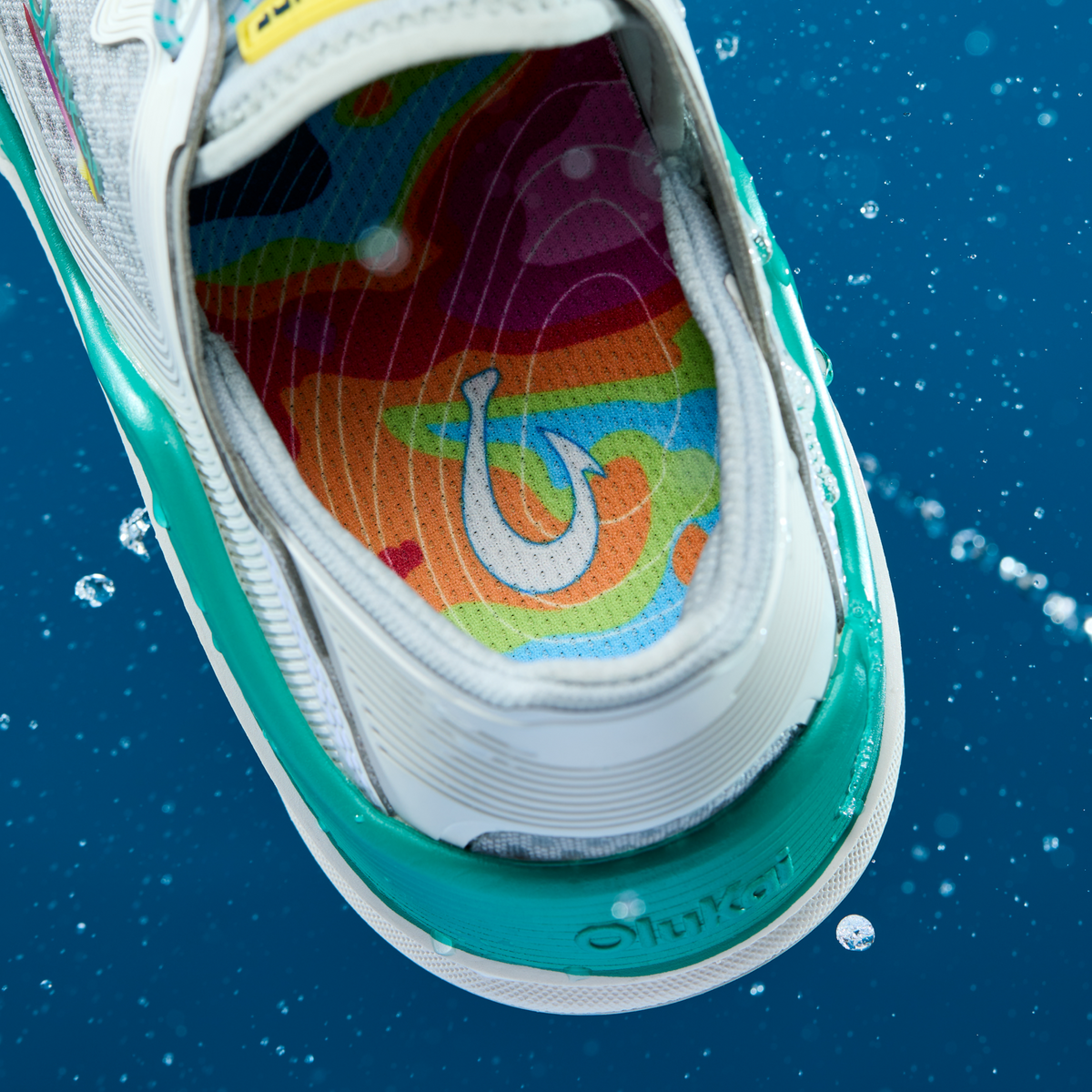 Ahi Women's Performance Marine Shoe - Cloud Grey / Bright White